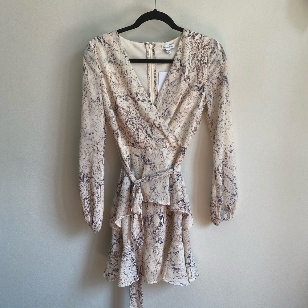 Nordrstrom Love, Fire Mini tiered dress